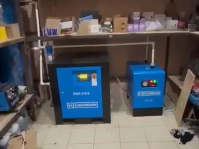Винтовой компрессор Hansmann RSA 5,5-8 (Дивеево)